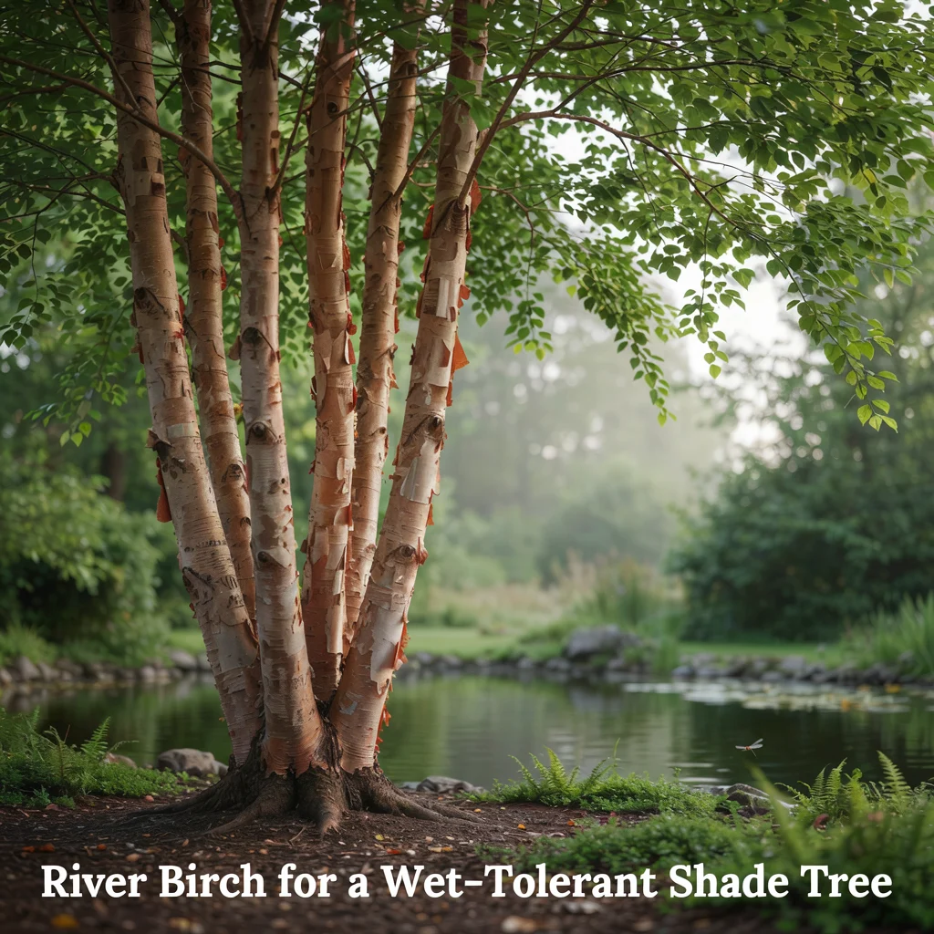 River Birch for a Wet-Tolerant Shade Tree
