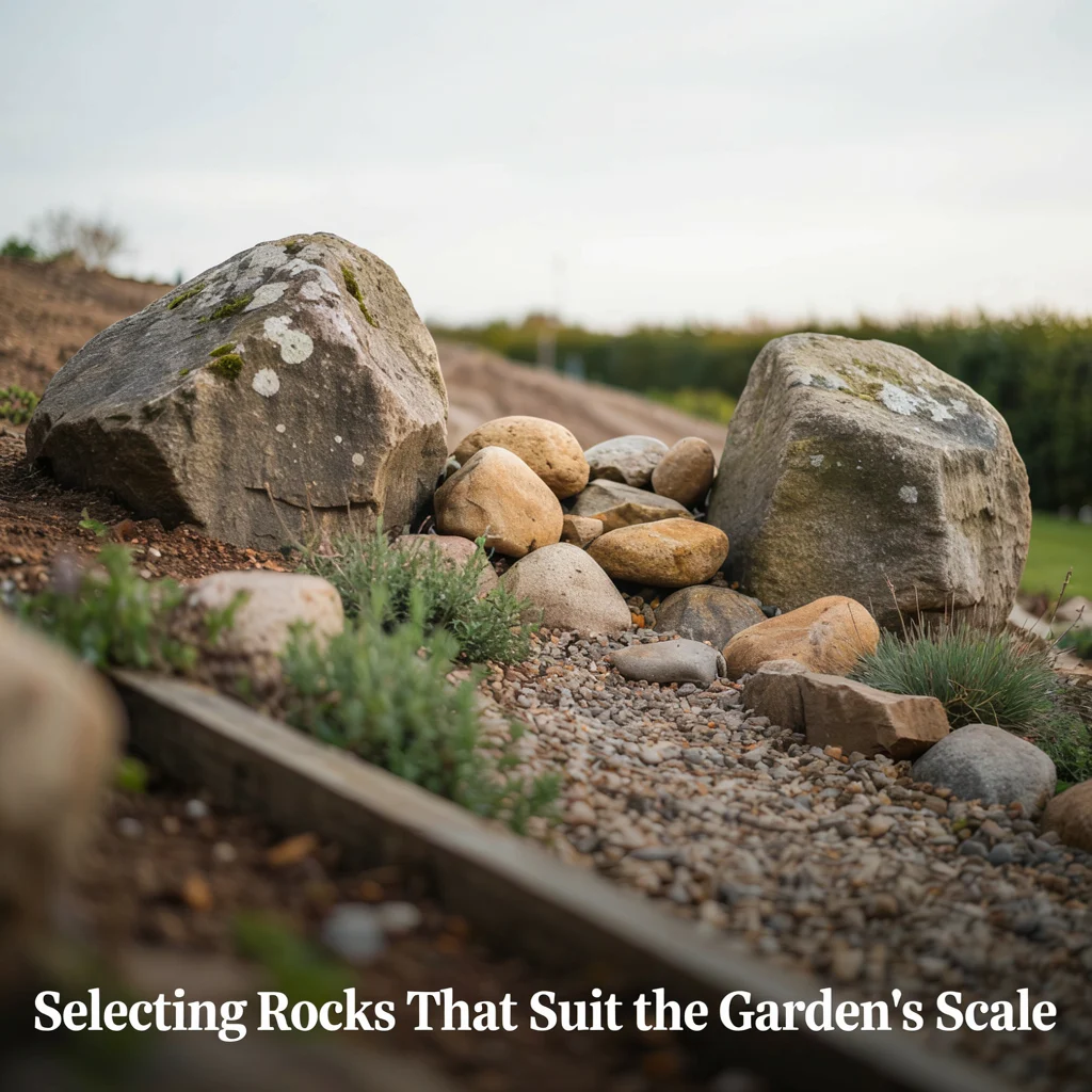Selecting Rocks That Suit the Garden's Scale