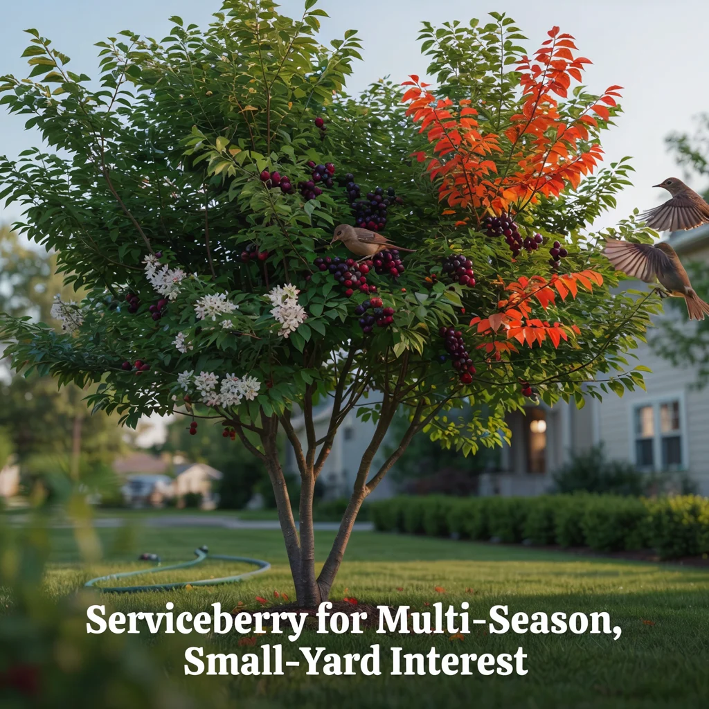 Serviceberry for Multi-Season, Small-Yard Interest
