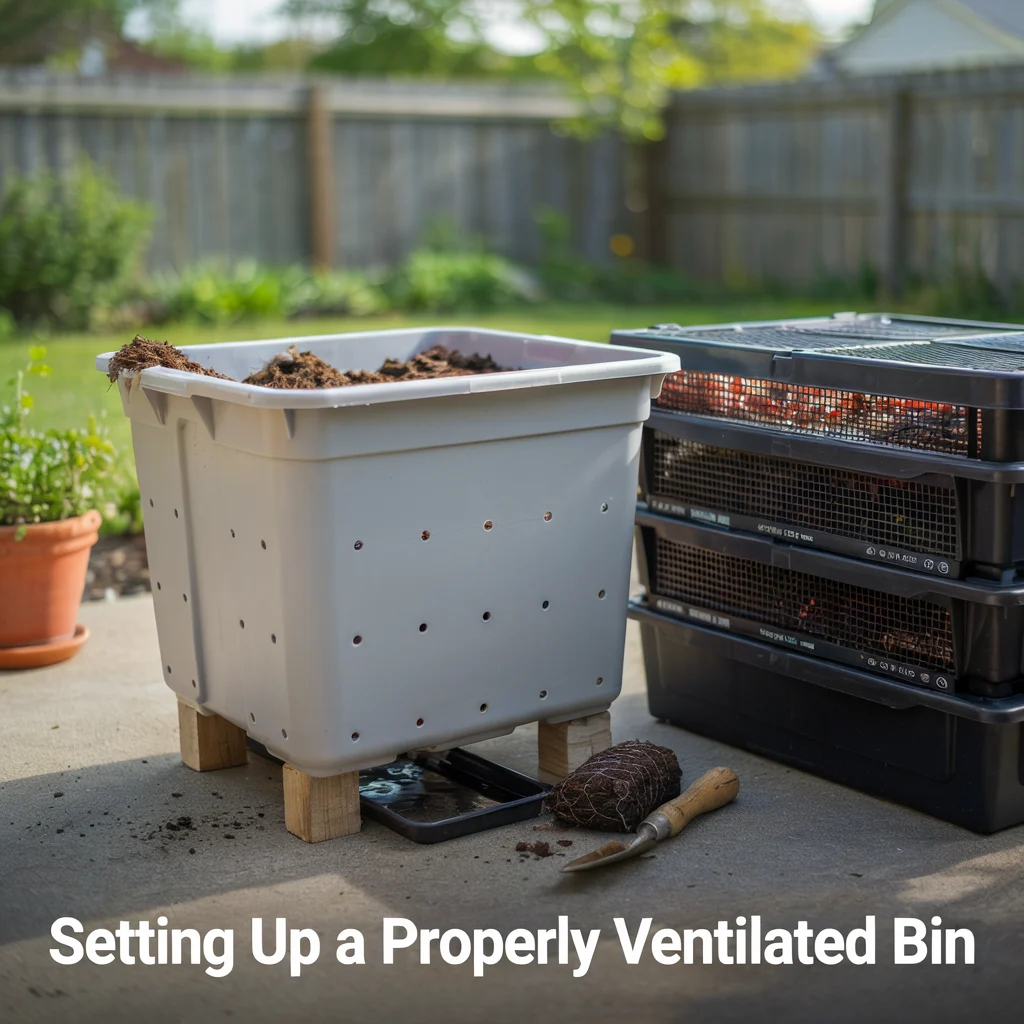 Setting Up a Properly Ventilated Bin
