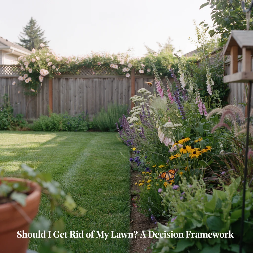 Should I Get Rid of My Lawn? A Decision Framework