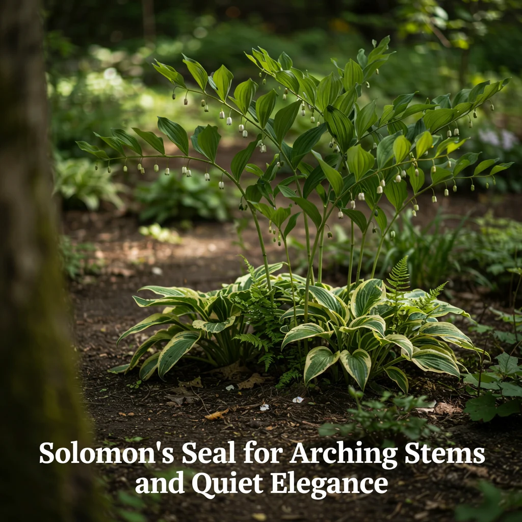 Solomon's Seal for Arching Stems and Quiet Elegance