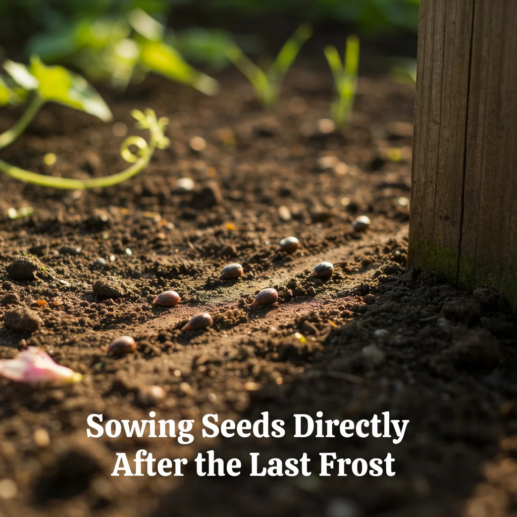 Sowing Seeds Directly After the Last Frost