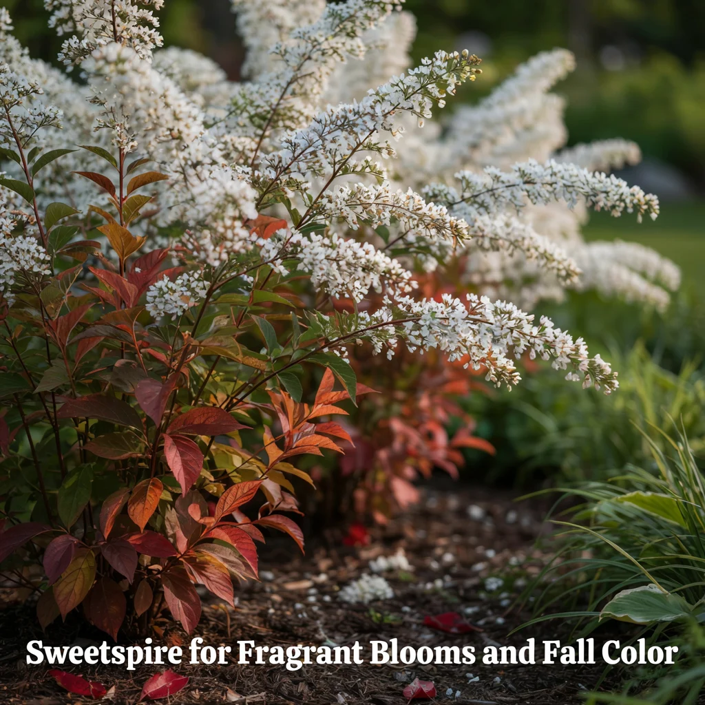 Sweetspire for Fragrant Blooms and Fall Color