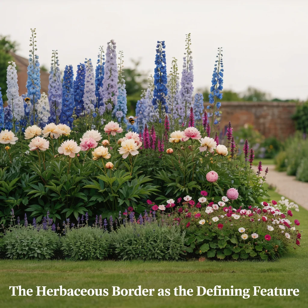 The Herbaceous Border as the Defining Feature