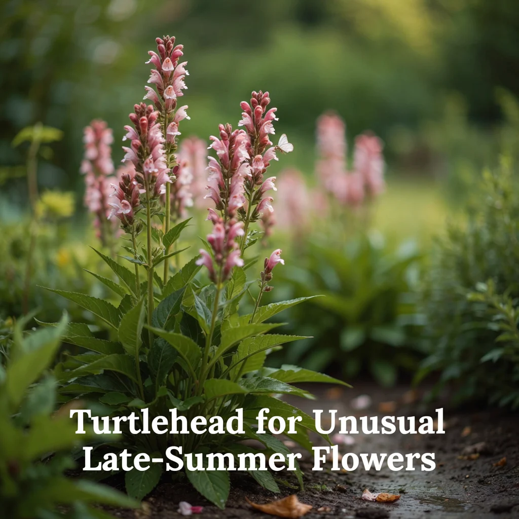 Turtlehead for Unusual Late-Summer Flowers