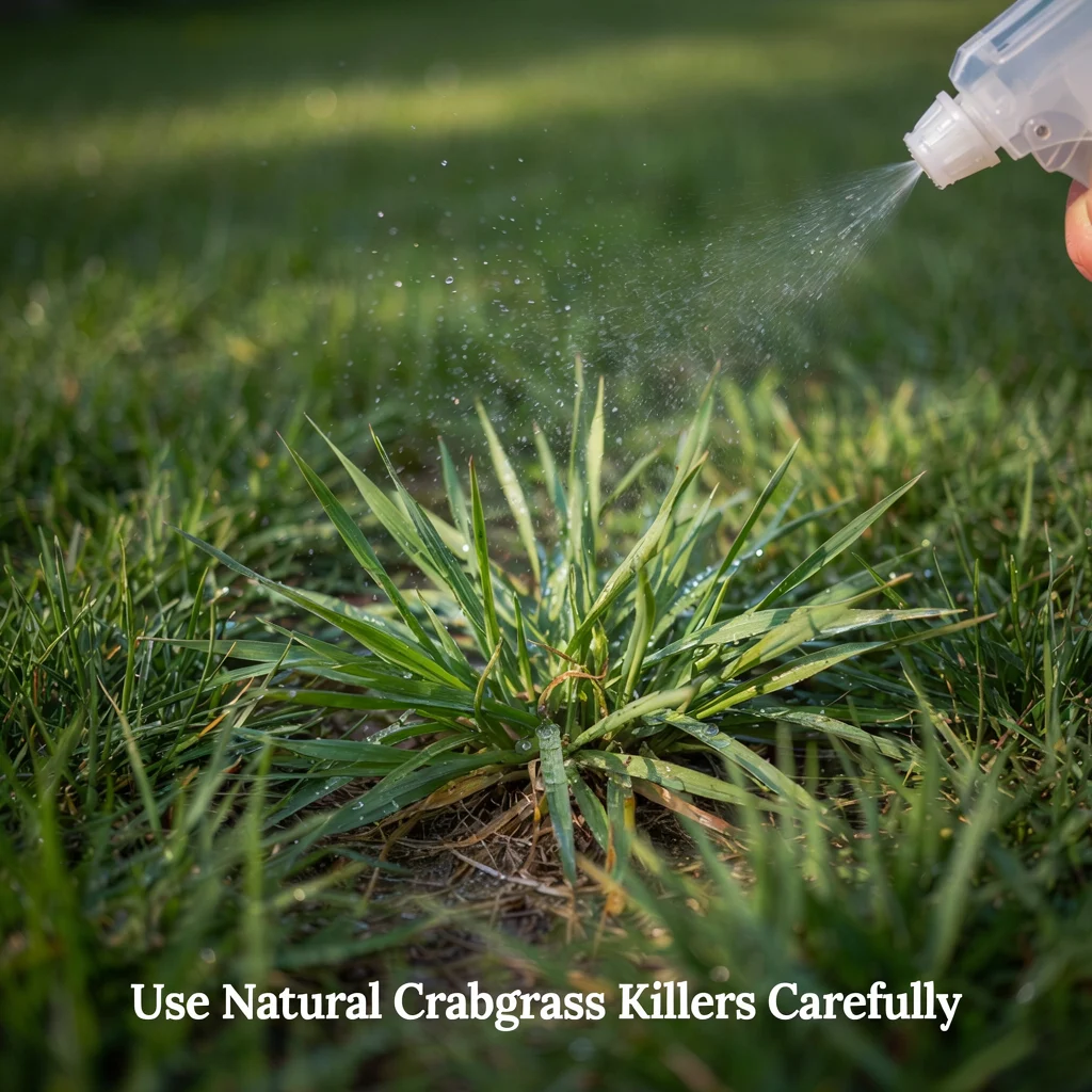 Use Natural Crabgrass Killers Carefully