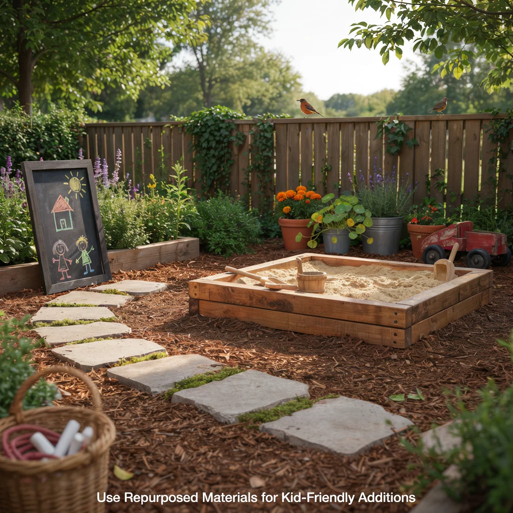 Use Repurposed Materials for Kid-Friendly Additions