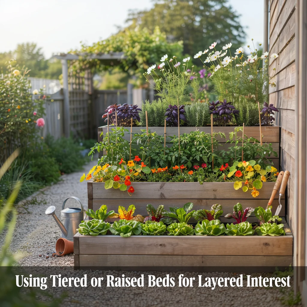 Using Tiered or Raised Beds for Layered Interest