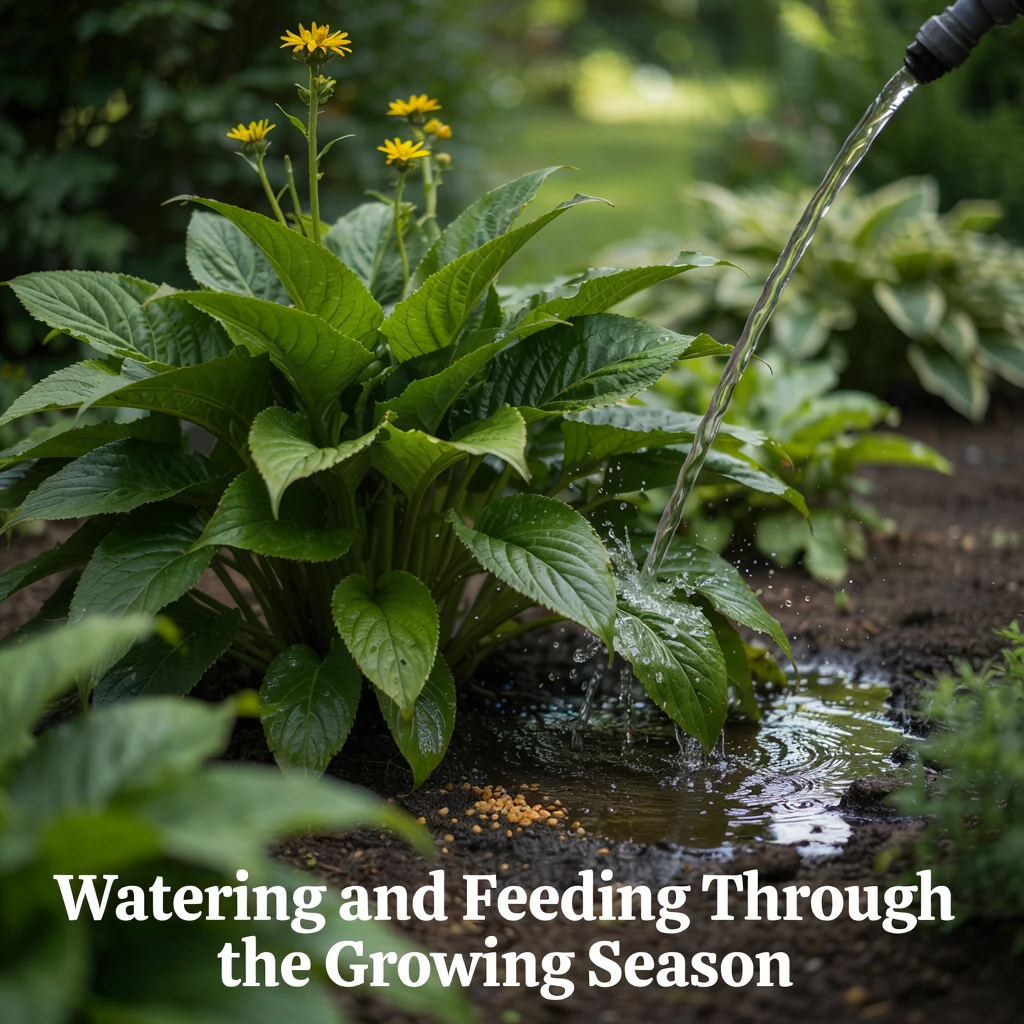 Watering and Feeding Through the Growing Season