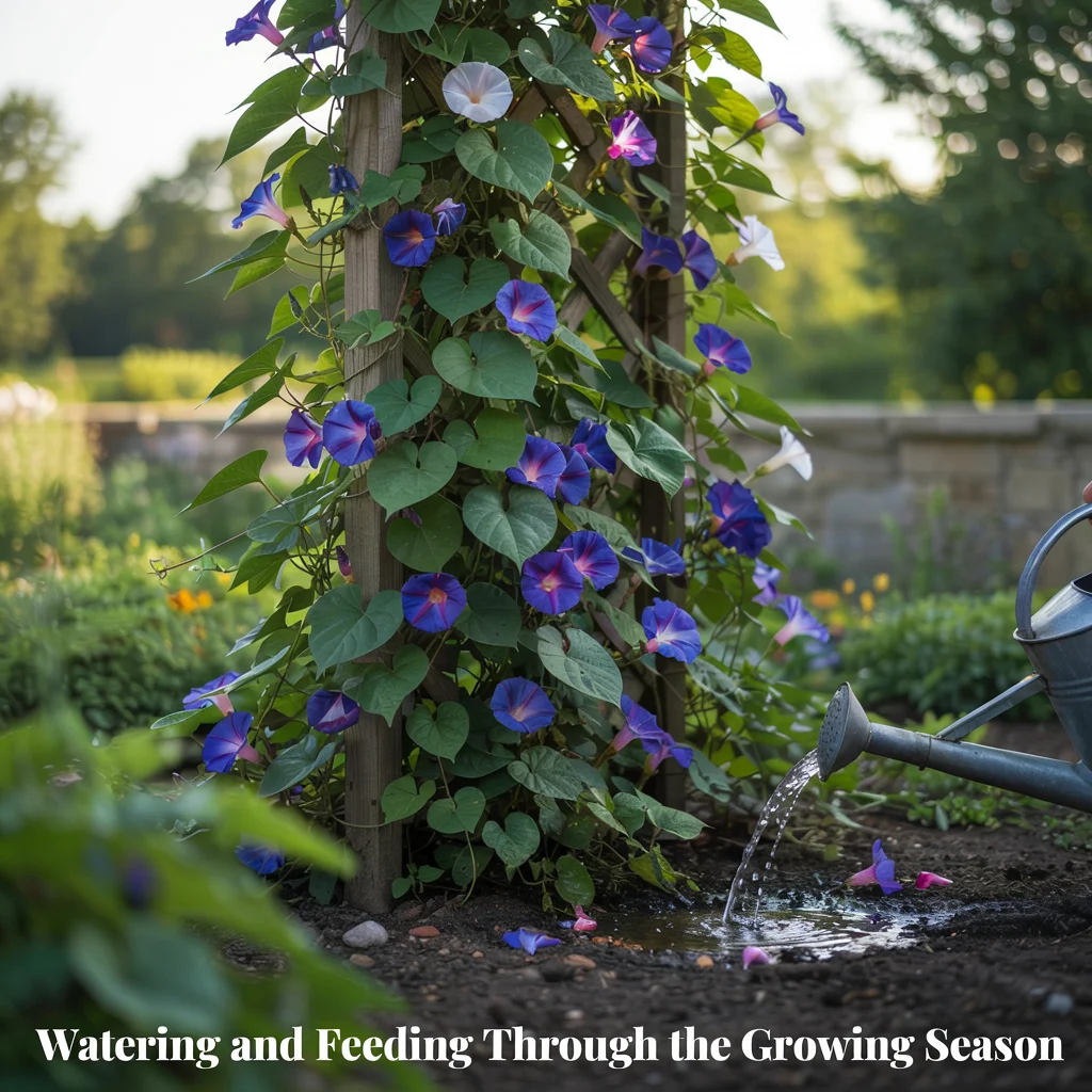 Watering and Feeding Through the Growing Season