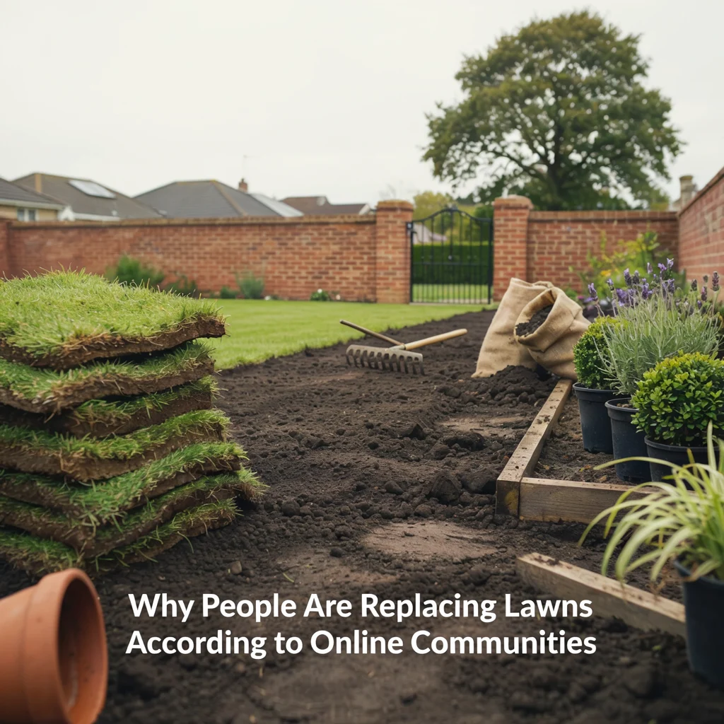 Why People Are Replacing Lawns According to Online Communities