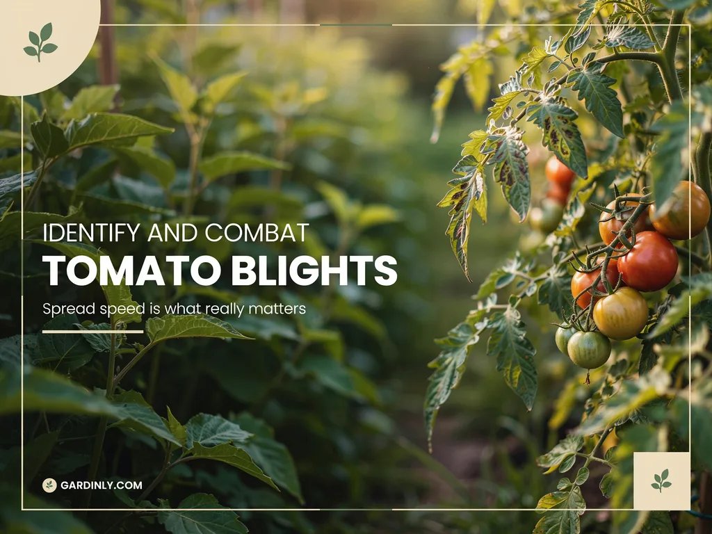 Tomato leaves showing the dark, concentric-ringed lesions characteristic of early blight